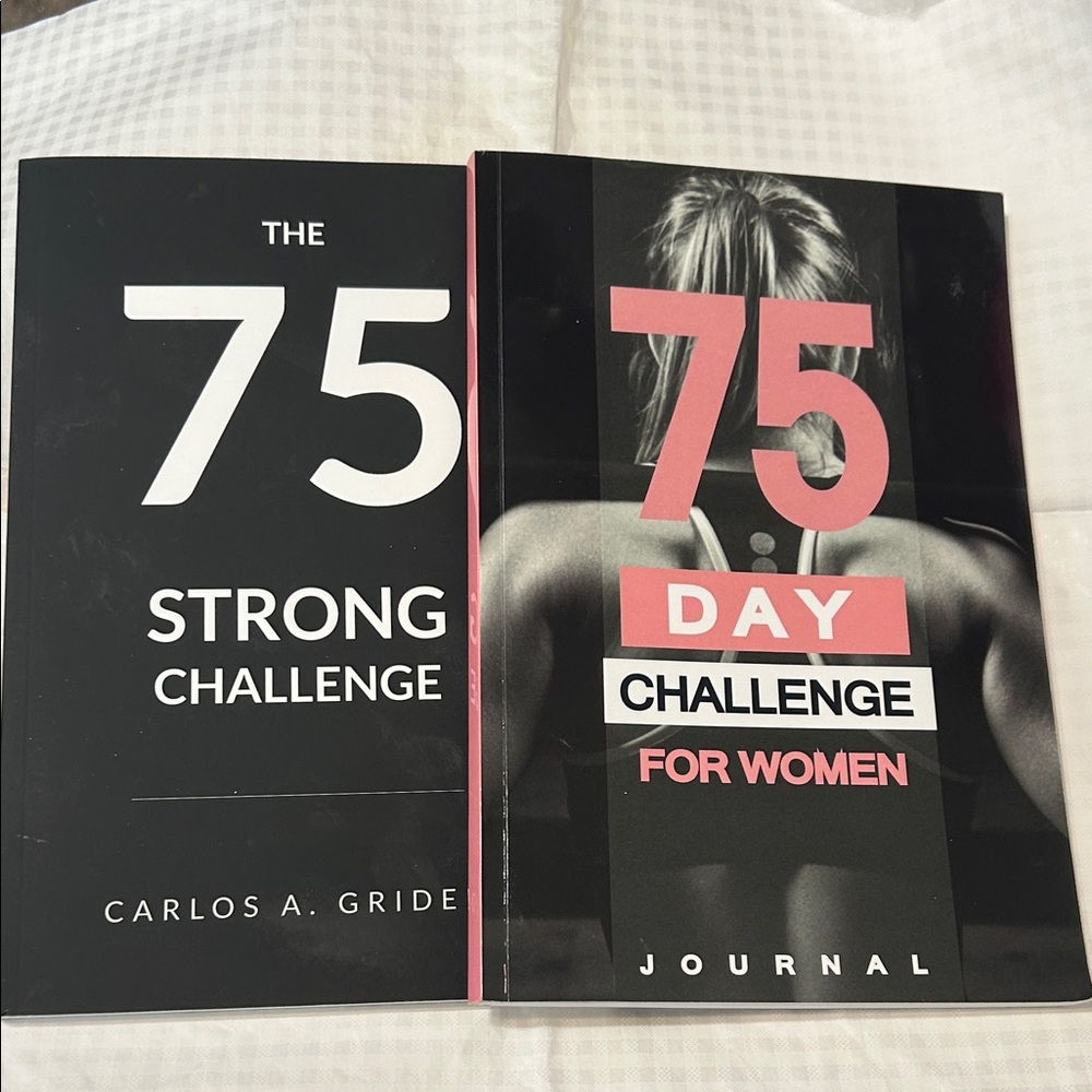 75 Day Challenge Book & Journal for Women